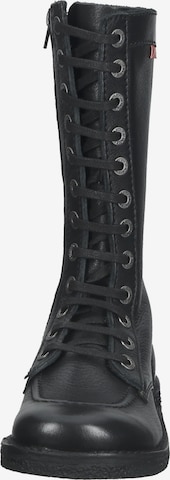 Kickers Lace-Up Boots in Black