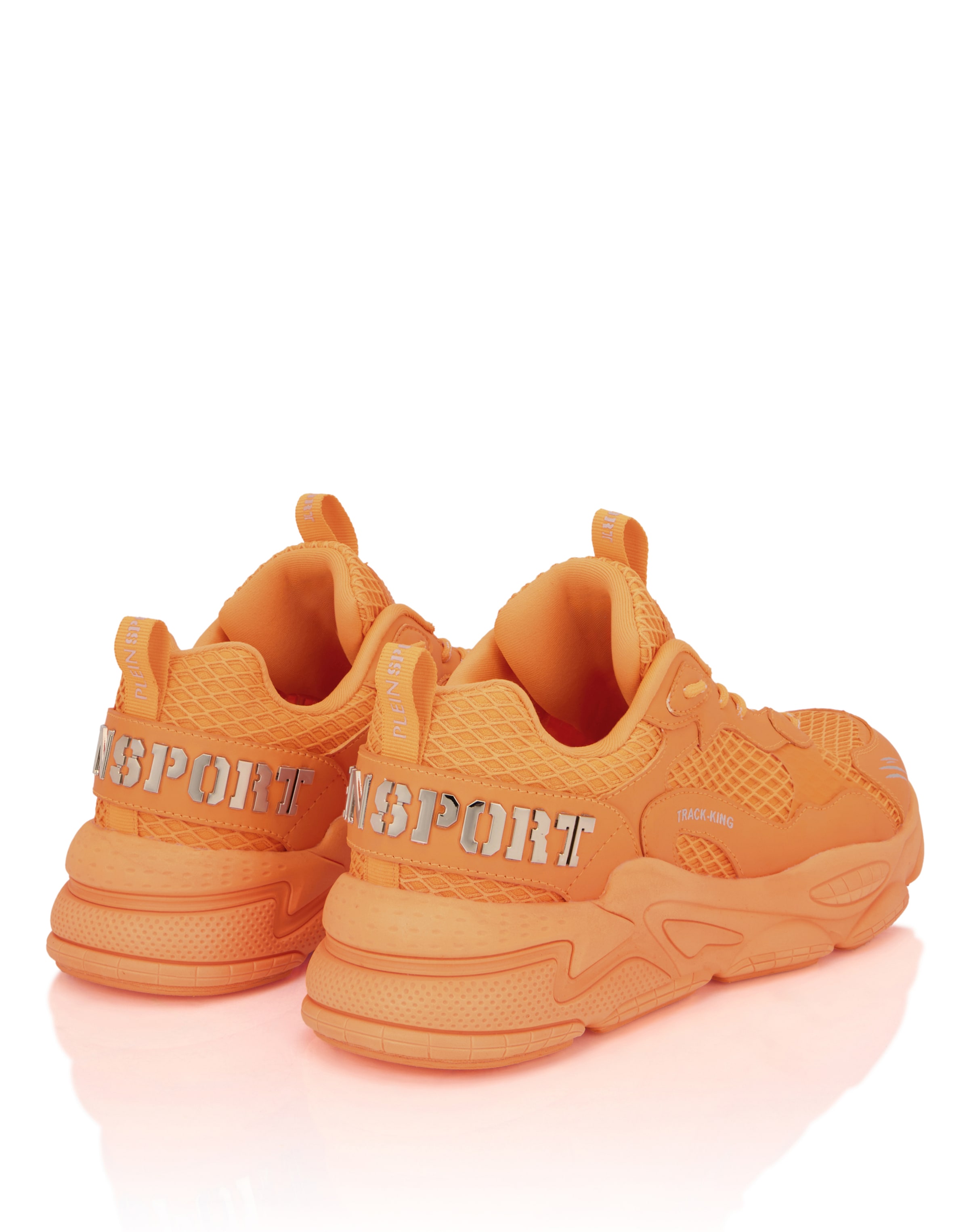 Sneaker bassa 'Track King' di Plein Sport in arancione
