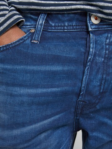 Coupe slim Jean 'Tim' JACK & JONES en bleu