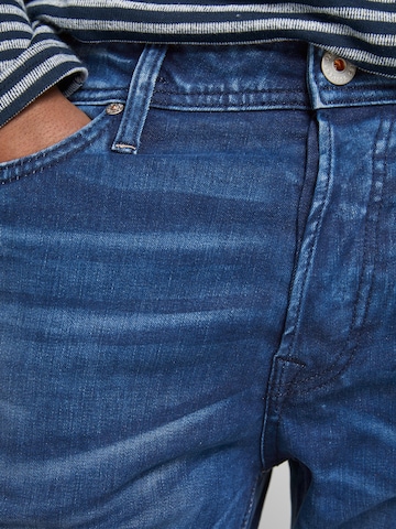 JACK & JONES Slimfit Jeans 'Tim' i blå