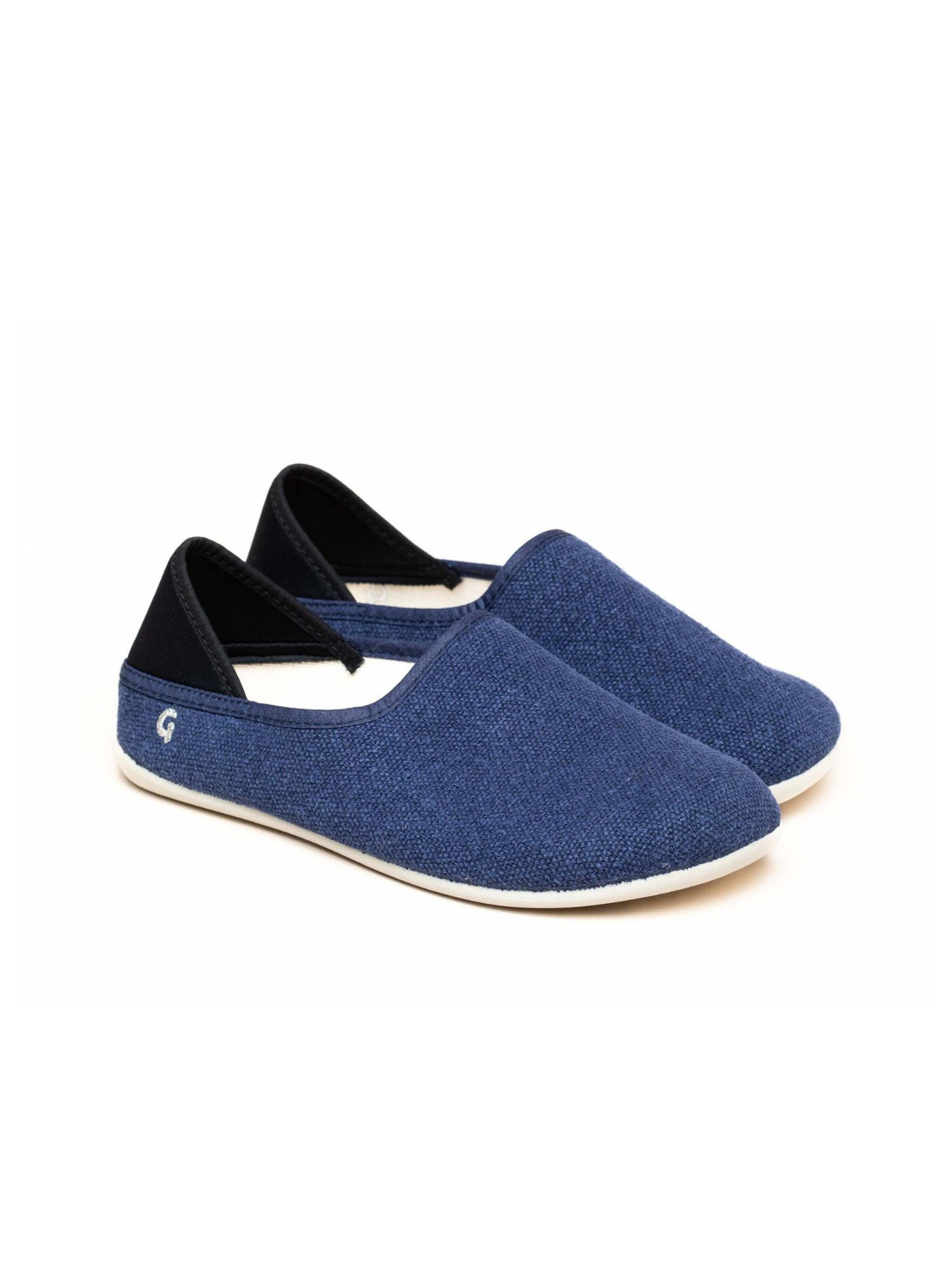 Gottstein Espadrilles 'Espadrille Linen Slip-On' in Blue