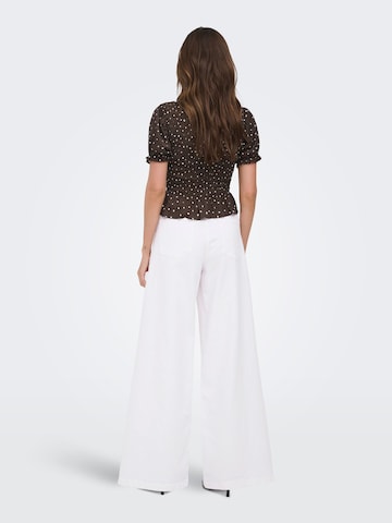 Wide Leg Jean 'ONLFrancesca' ONLY en blanc