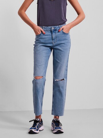 PIECES Loosefit Jeans 'Luna' i blå