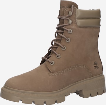 TIMBERLAND Ботинки на шнуровке в Серый: спереди
