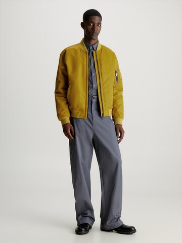 Veste mi-saison Calvin Klein en jaune