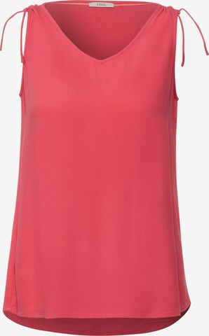 CECIL Top in Red: front