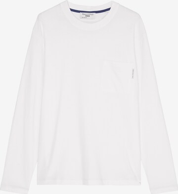 T-Shirt Marc O'Polo DENIM en blanc : devant