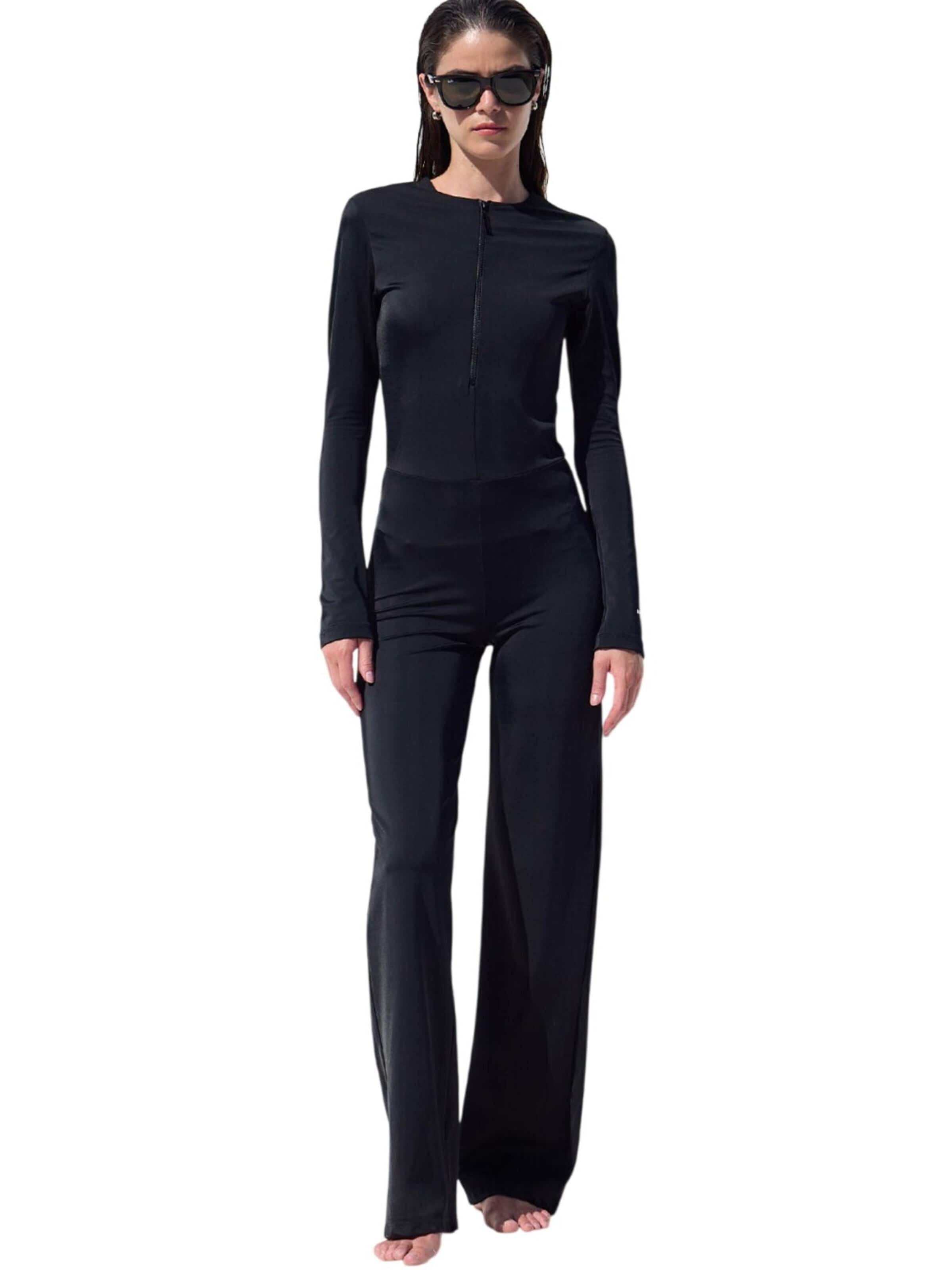 MANUKA Swimsuit in Black: front