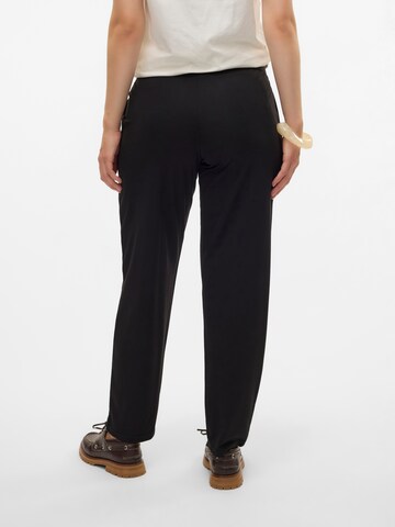 MAMALICIOUS Regular Trousers 'MLZABRINA' in Black