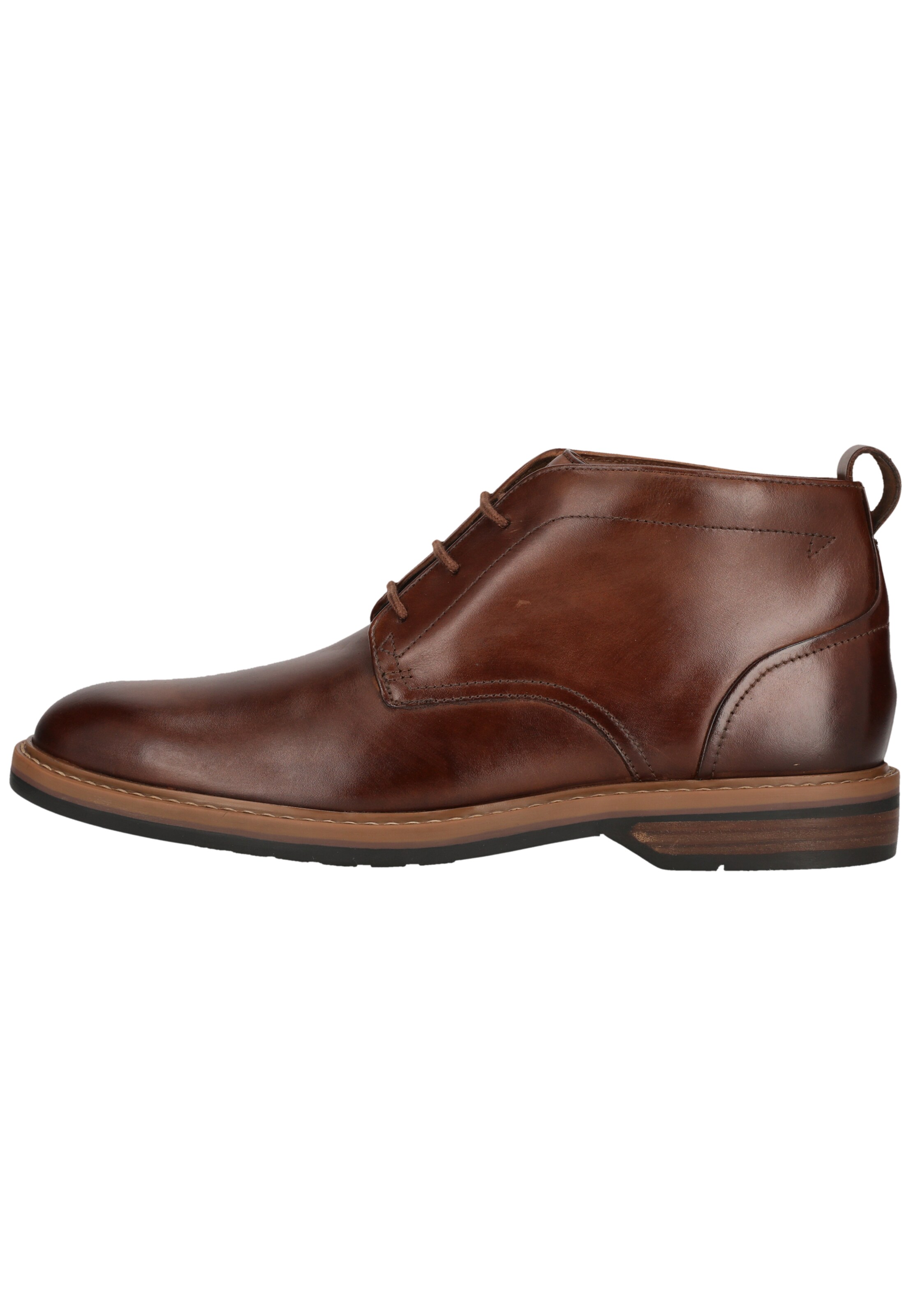 CLARKS Veterschoen 'Aldwin Chukka' in Bruin