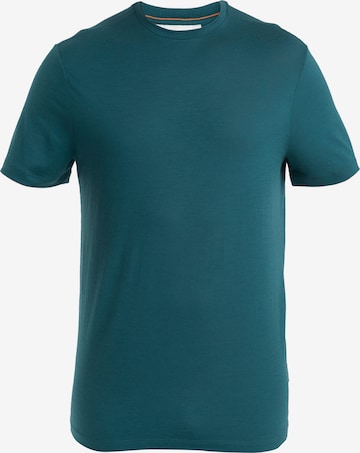 ICEBREAKER - Camisa funcionais 'Tech Lite III' em verde: frente