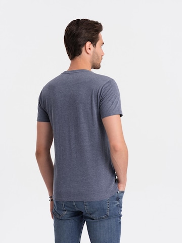 Ombre Shirt in Blauw