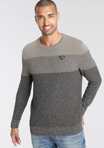 BRUNO BANANI Sweater in Brown: front