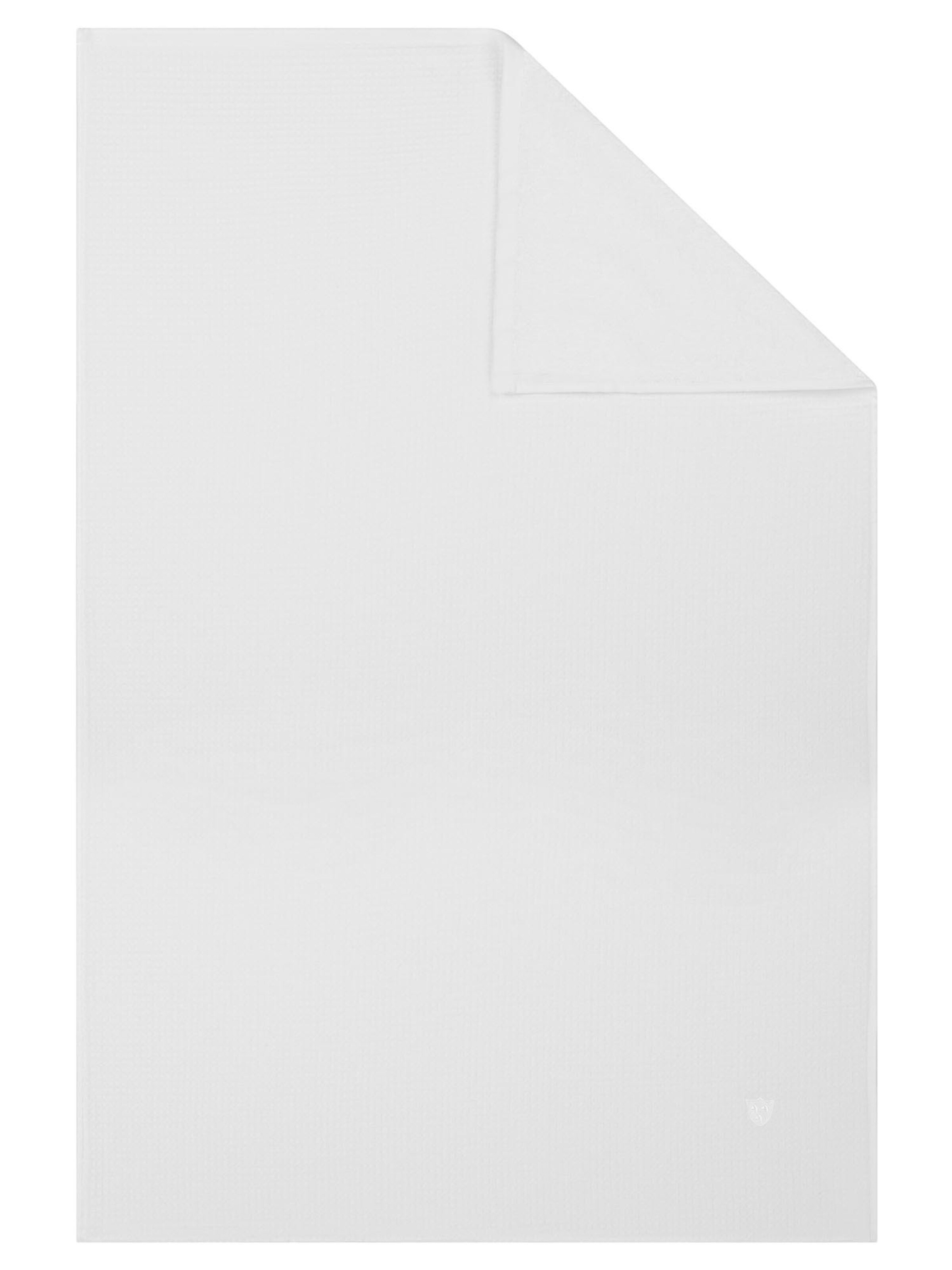 ROSS Towel 'Pique' in White