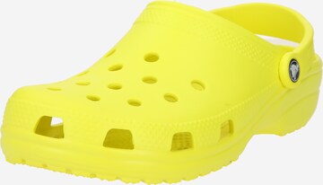 Crocs Pantofle 'Classic' – zelená: přední strana