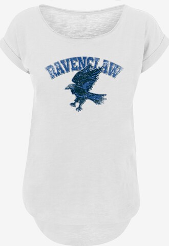 F4NT4STIC T-Shirt 'Harry Potter Ravenclaw Sport Emblem' in Weiß: predná strana