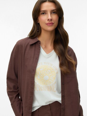 VERO MODA Póló 'VMMIRIAM VANESSA' - fehér