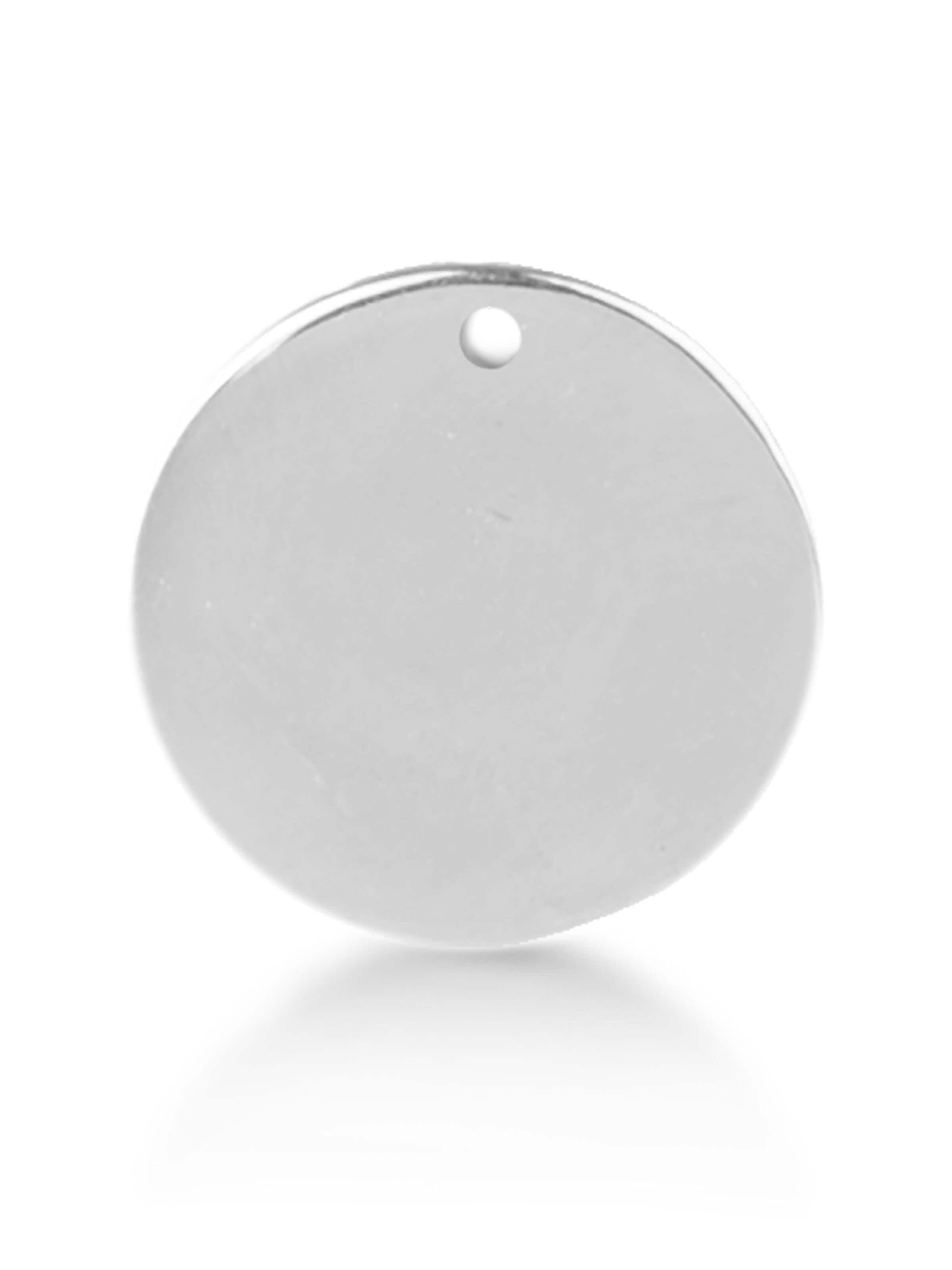 Luxenter - Colgante 'Argolla' en gris: frente