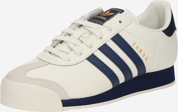 Baskets basses 'SAMOA' ADIDAS ORIGINALS en blanc : devant