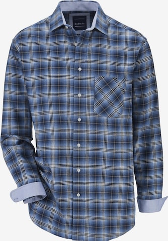 BABISTA Overhemd ' Floreverti ' in Blauw: voorkant