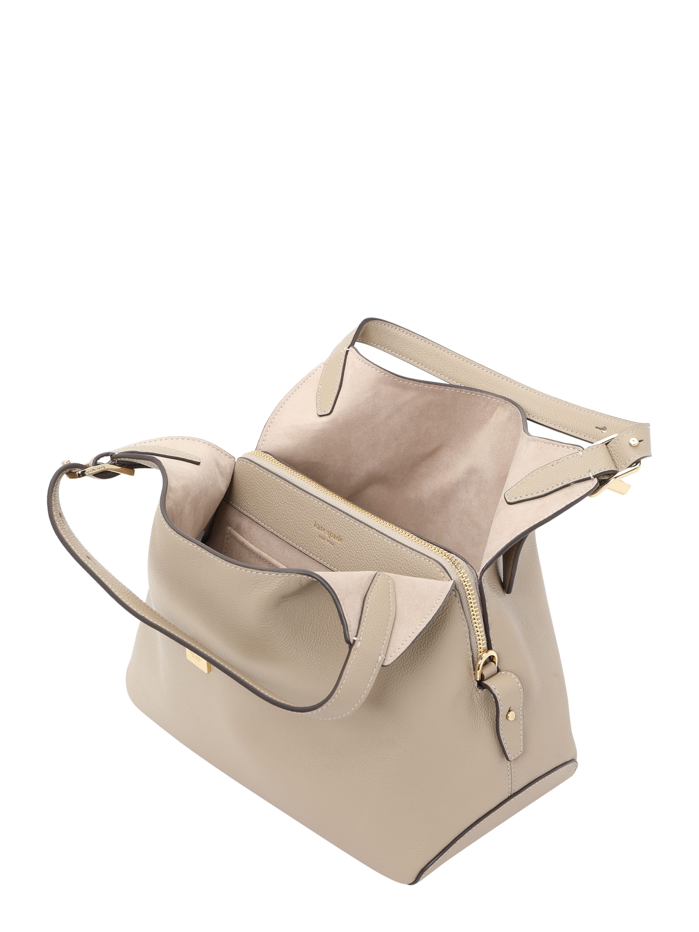 pelēks Kate Spade Pleca soma 'Deco Crossbody Tote Bag'