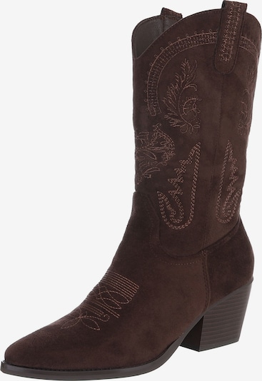 Ital-Design Stiefelette in 36 in braun, Produktansicht