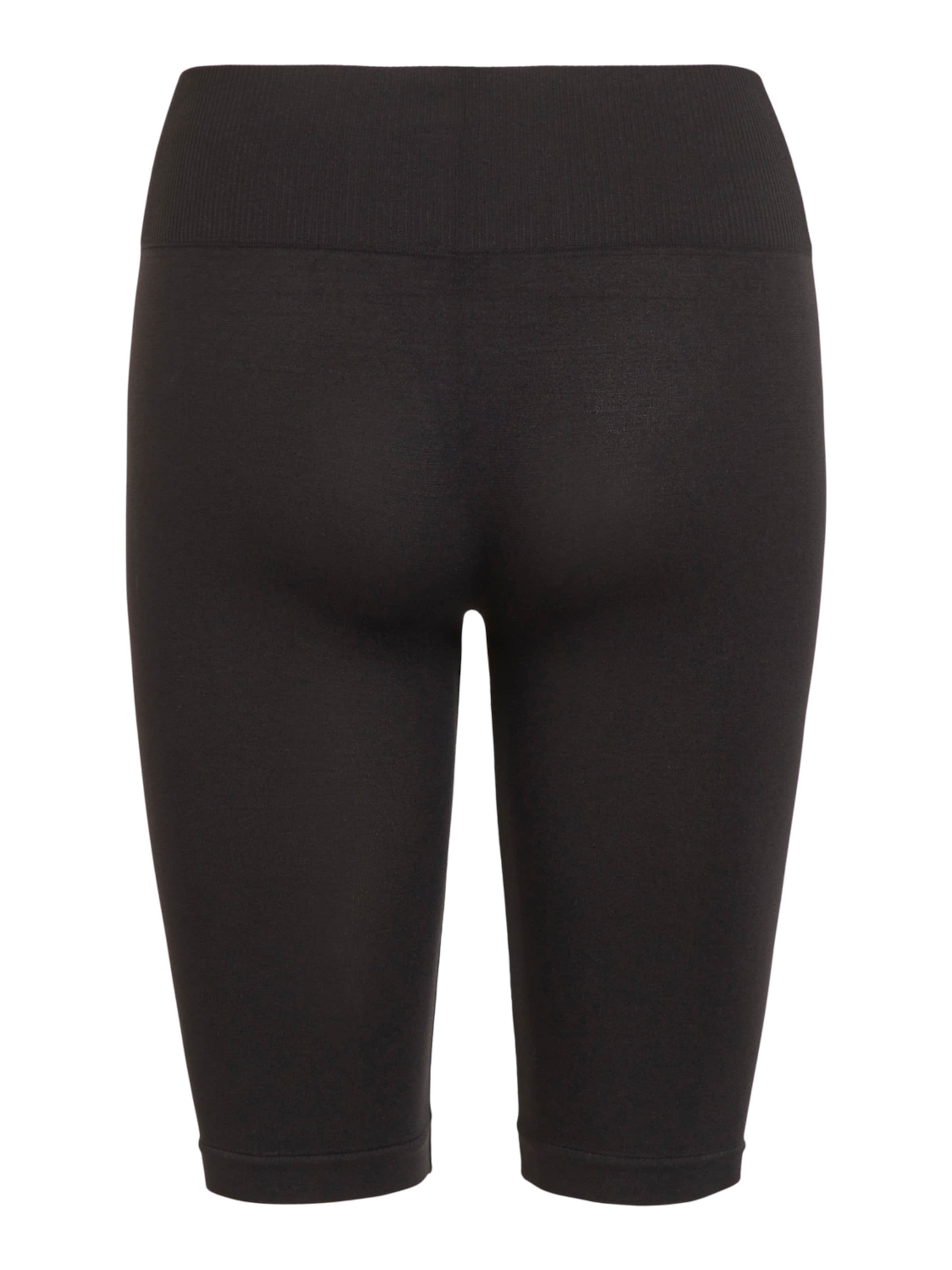 VILA Skinny Leggings 'Seam' in Black