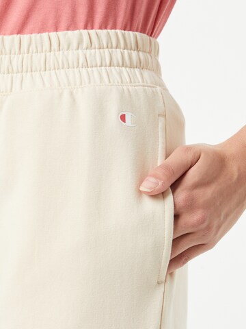 Tapered Pantaloni sportivi 'Legacy' di Champion Authentic Athletic Apparel in beige