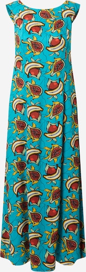 Blutsgeschwister Vestido en turquesa / amarillo / rojizo / blanco, Vista del producto