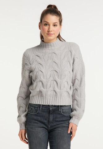 Pull-over MYMO en gris : devant