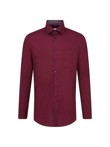 SEIDENSTICKER Regular fit Zakelijk overhemd in Rood: voorkant