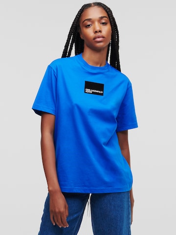 KARL LAGERFELD JEANS T-Shirt in Blau: predná strana