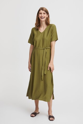 Fransa Summer Dress in Green