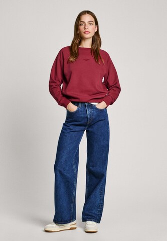 Pepe Jeans Sweatshirt 'FELICITY' in Rot