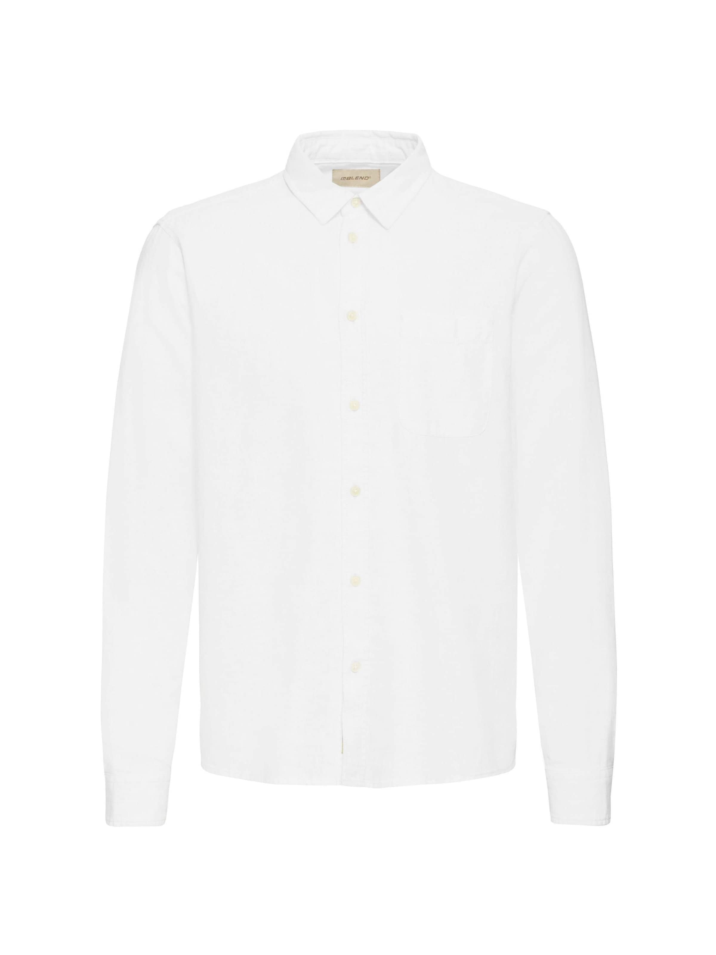 BLEND Overhemd 'BHLinex' in de kleur Wit, Productweergave