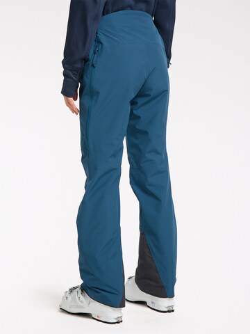 Haglöfs Regular Outdoor Pants 'Lumi Form' in Blue