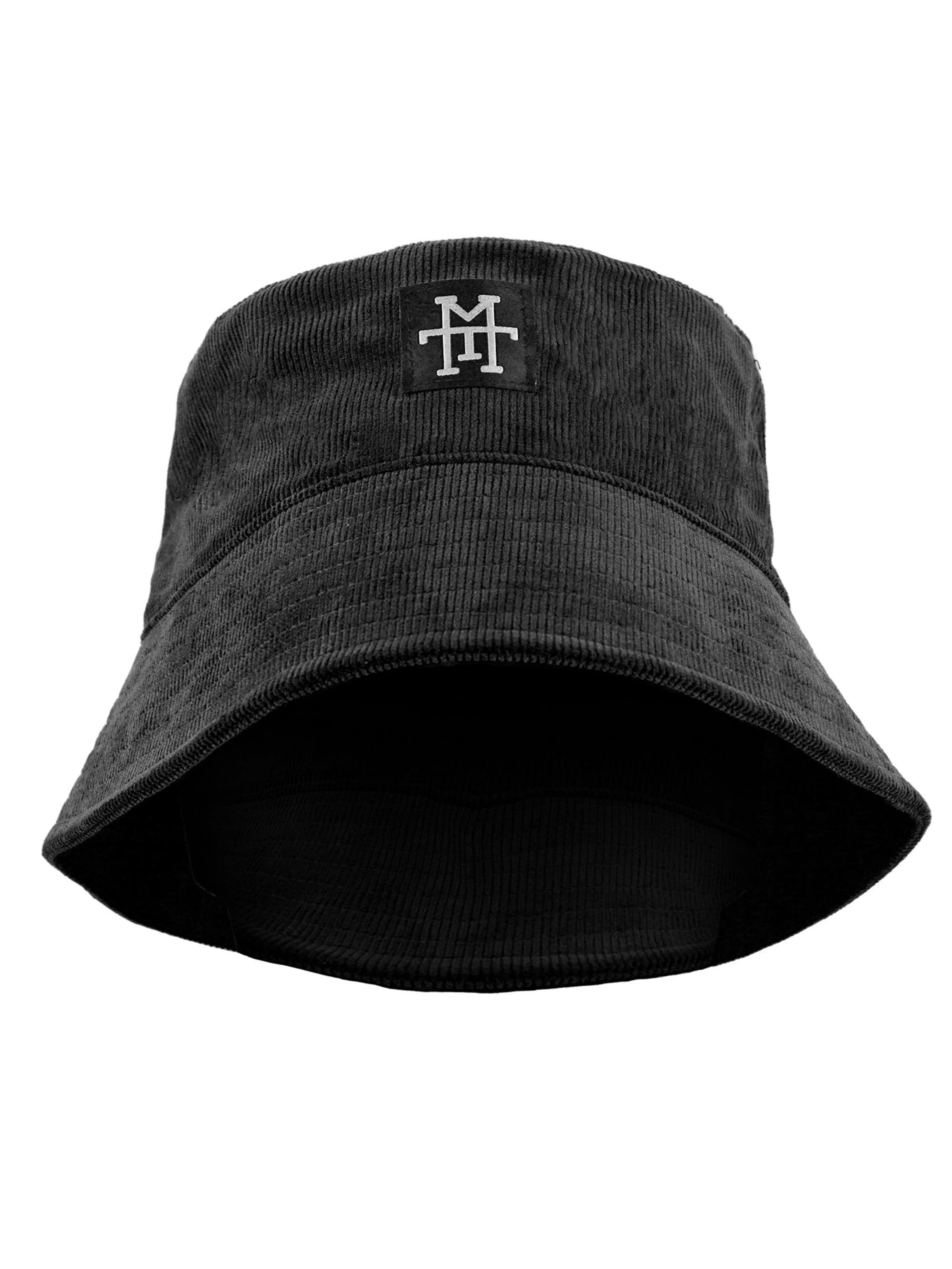 Manufaktur13 Hut 'Bucket Hat'‌‌‌‌‌‌‌‌ in Schwarz: Vorderseite