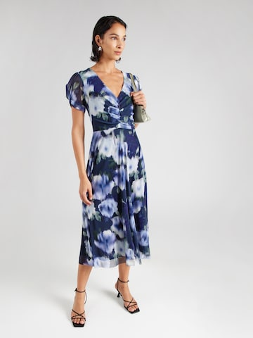SWING - Vestido en azul: frente