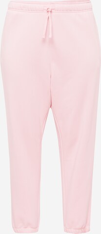 Tapered Pantaloni sportivi di Nike Sportswear in rosa: frontale