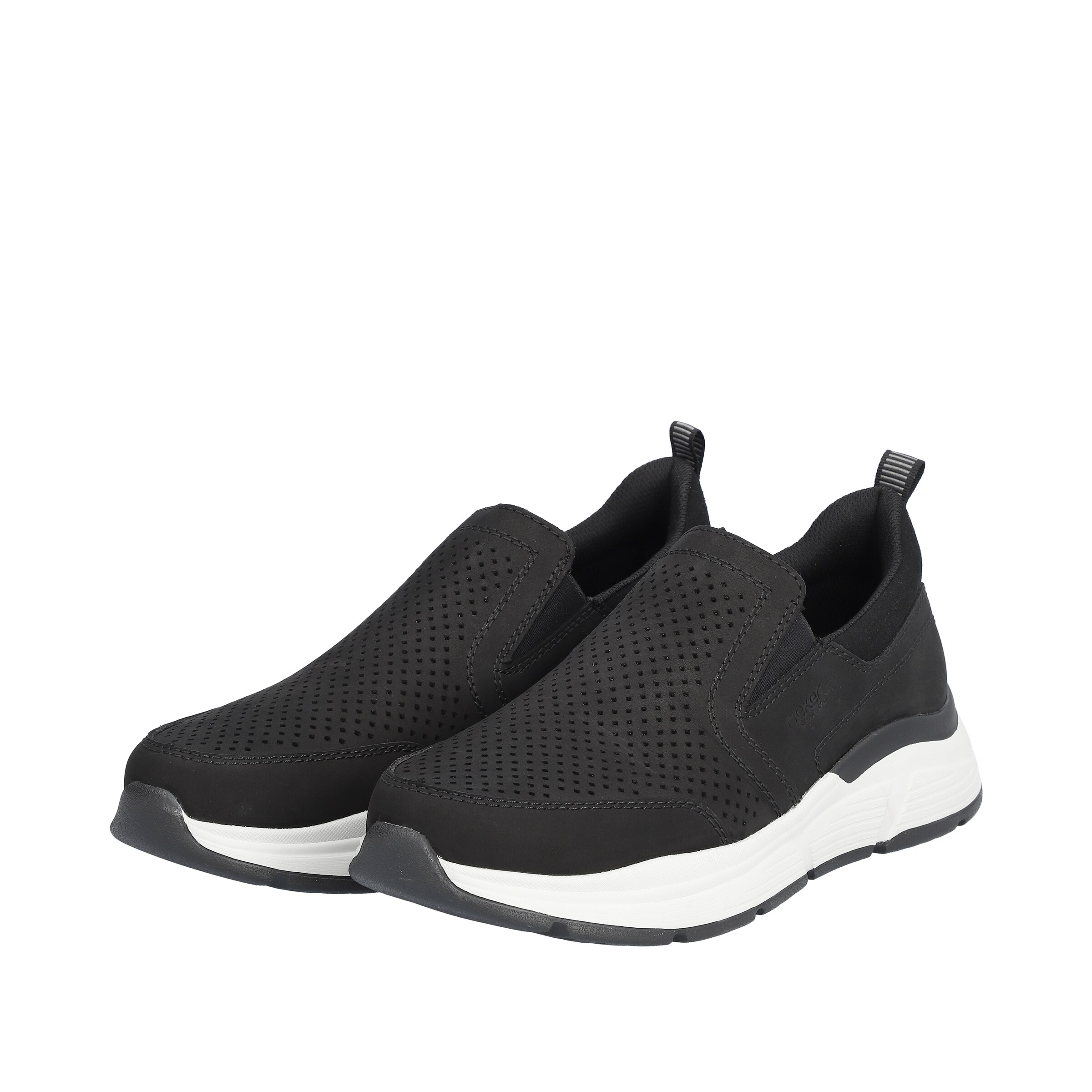 Rieker Slipper in Schwarz