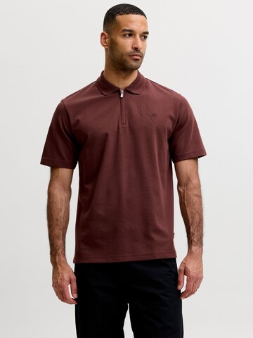 JACK & JONES Shirt 'JPRBLAETHAN' in Brown: front