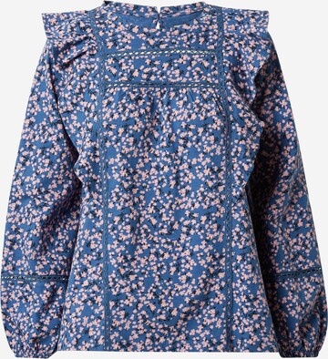 Oasis Blouse in Blauw: voorkant