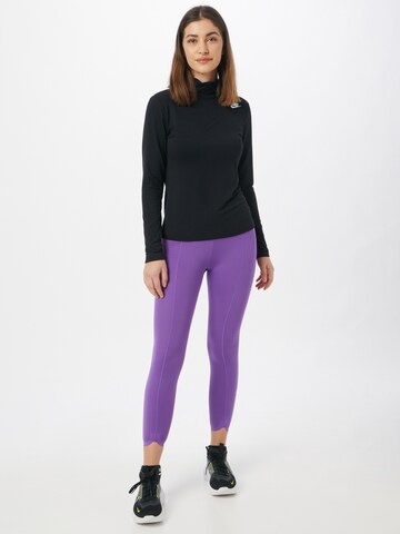 NIKE Skinny Fit Спортен панталон 'One Luxe' в лилав