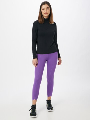 NIKE Skinny Sporthose 'One Luxe' in Lila