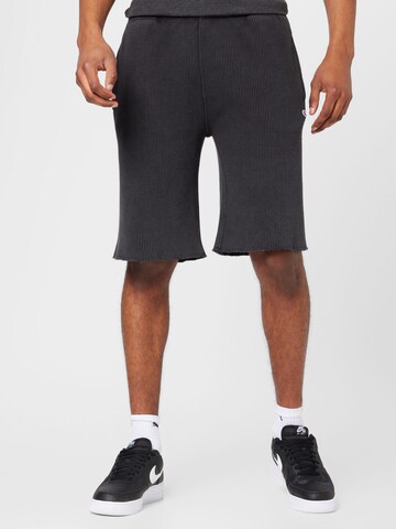 Champion Reverse Weave Regular Broek in Zwart: voorkant