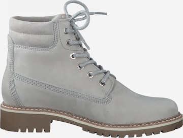 TAMARIS Lace-Up Ankle Boots in Grey