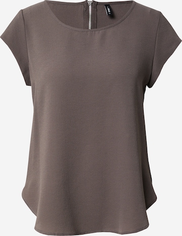 ONLY - Blusa 'VIC' en marrón: frente