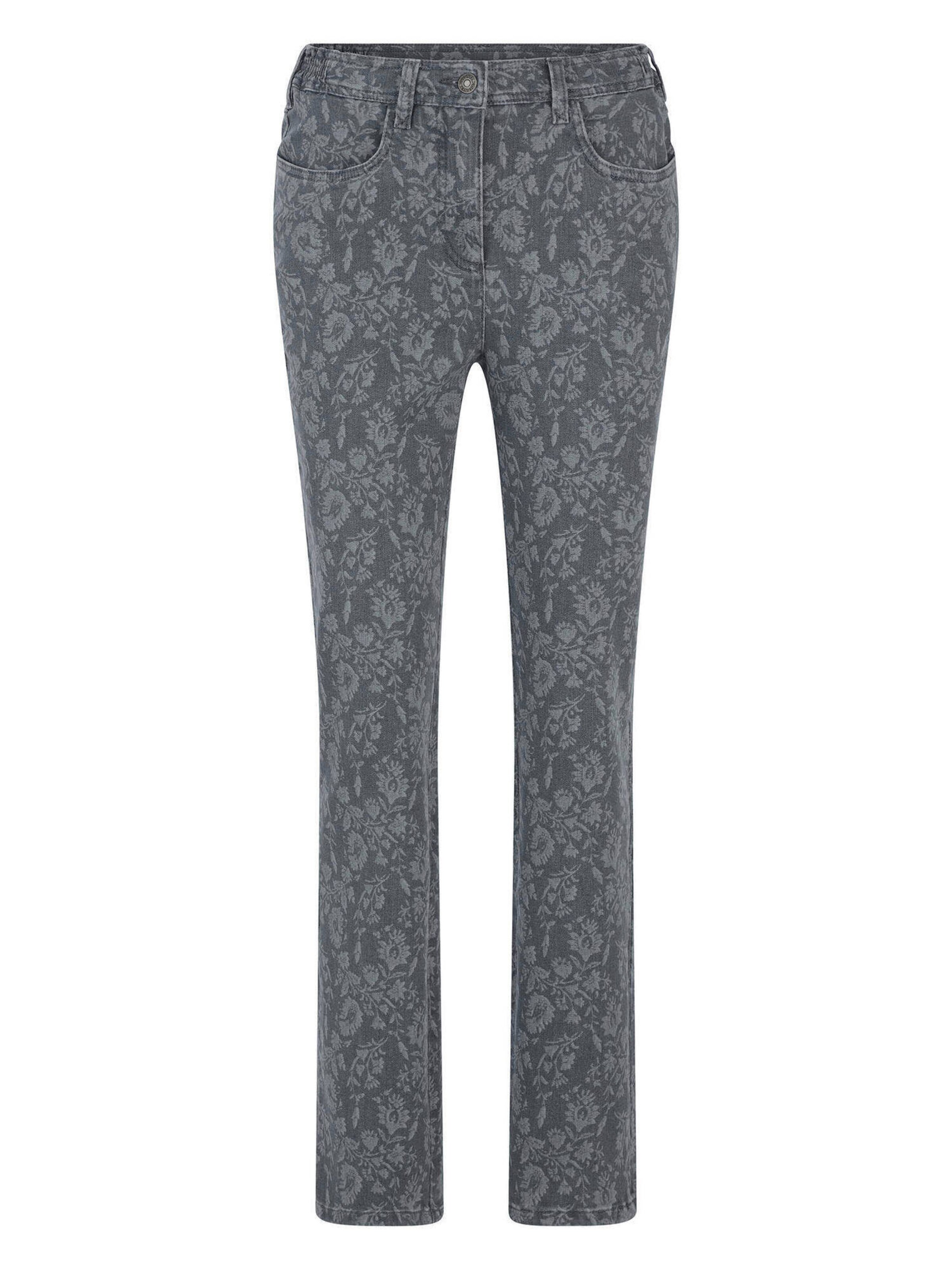 Goldner Jeans 'Louisa' in 29 in grey denim / dunkelgrau, Produktansicht