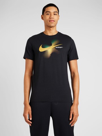 Nike Sportswear Shirt 'SWOOSH' in Black: front