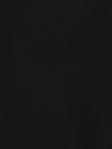 Jack & Jones Plus Sweat jacket 'JJEPaulos' in Black